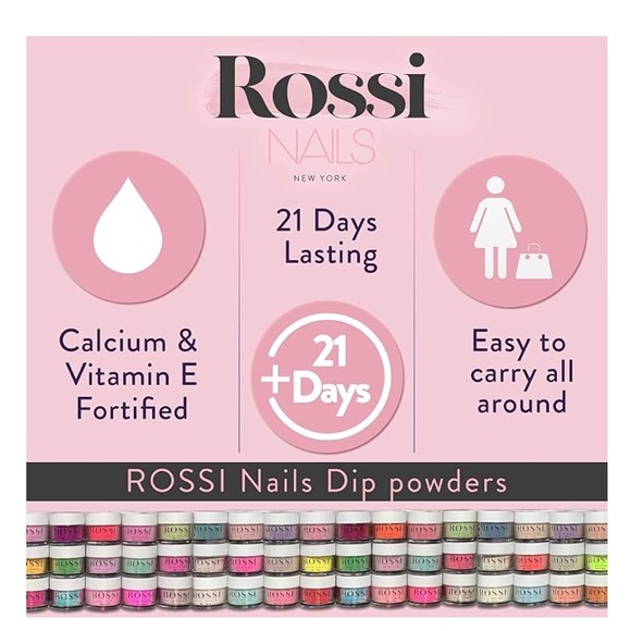 NEW & SEALED - Rossi Nails - RETIRED “Sasha”(#F117) Dip Powder 💅🏻 - Picture 5 of 7